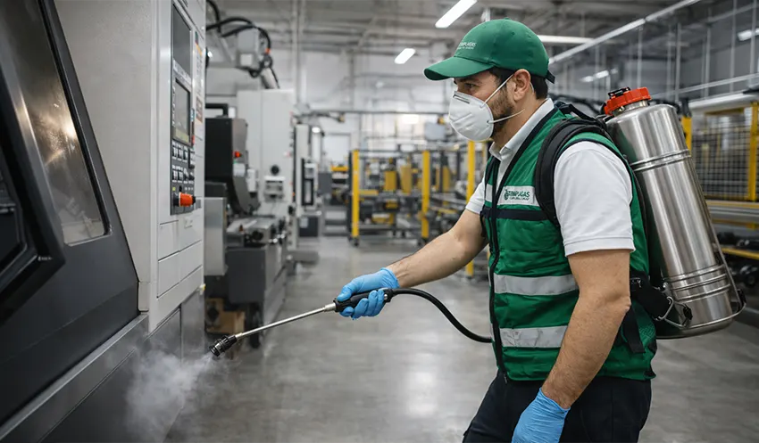 fumigacion Industria maquiladora