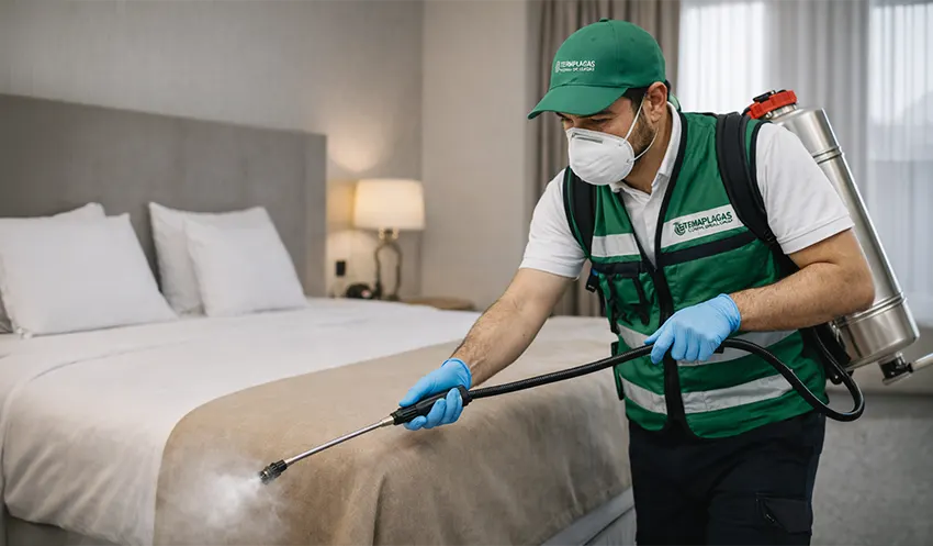 fumigaciones sector hotelero